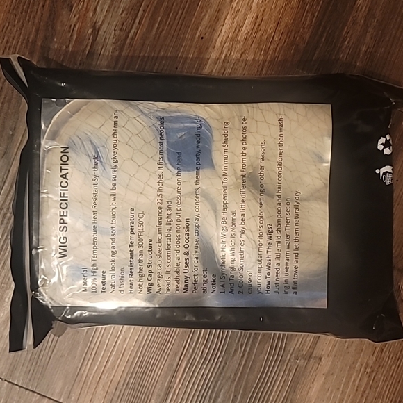 Blonde Wig Cosplay Halloween Women's Ponytail New - Picture 4 of 4